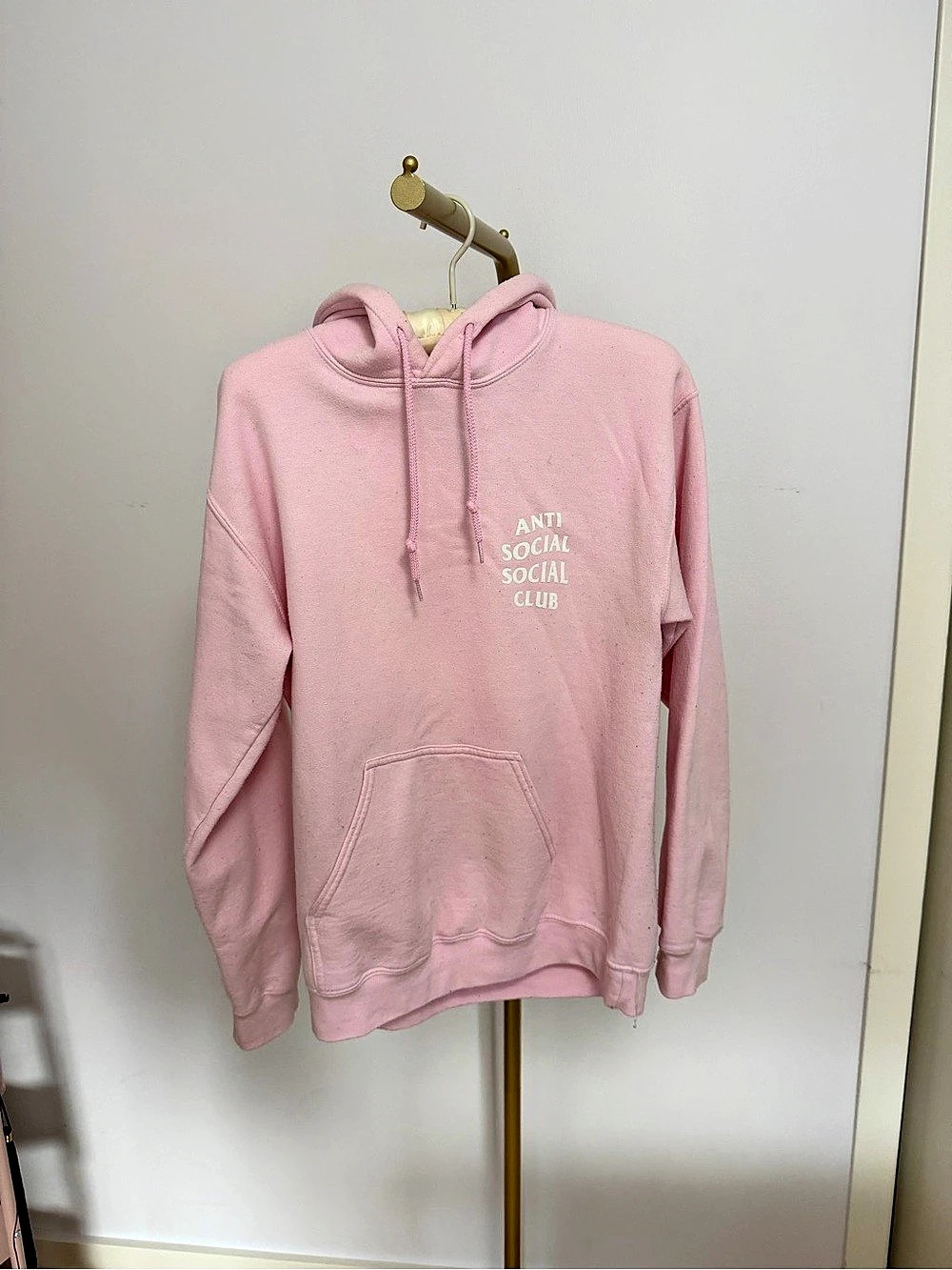 Anti Social Social Club Hoodie Pink